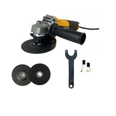 Imagem de Esmerilhadeira Angular Profissional 1100W Nakan - 2 Discos