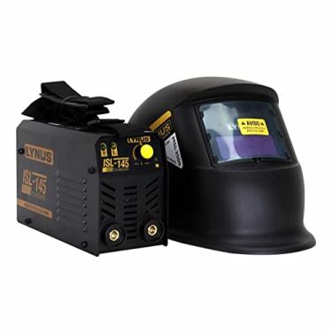Imagem de Kit Inversor De Solda Standard 100a 220v Com Mascara De Auto Escurecimento Lynus Kisl-145