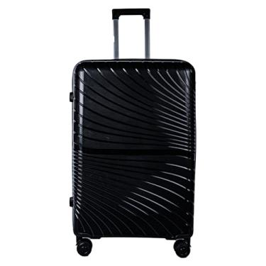 Imagem de Mala de bordo em Polipropileno 4 rodas 360º - Ultraleve Bali (Preto)