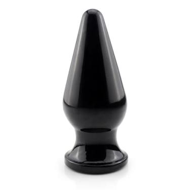 Imagem de Plug Anal Grande Kosmos 18,5 x 7,5cm Preto Brilho