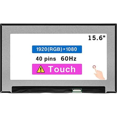 Imagem de Substituição de tela sensível ao toque de 15,6 polegadas para HP PROBOOK 450 G8 G9 455 G9 para Elitebook 850 855 G7 G8 painel de exibição LCD 40 pinos FHD 1920 * 1080 (não para não toque)