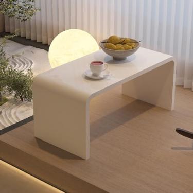 Imagem de Mesa C de acrílico, mesa lateral transparente multiuso para laptop, mesa de canto em forma de C, mesa de sofá, mesa de centro para quarto, sala de estar e banheiro