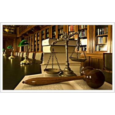 Imagem de Quadro Decorativo Grande Advocacias Direito Advogado Escritórios Salas