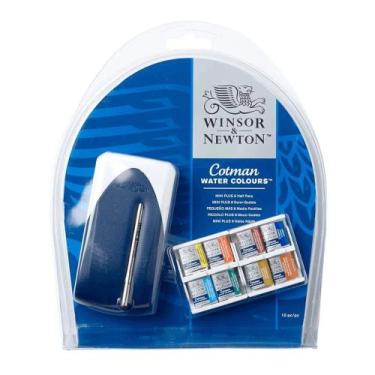 Imagem de Aquarela em Pastilha Winsor & Newton Cotman Mini 8 Cores