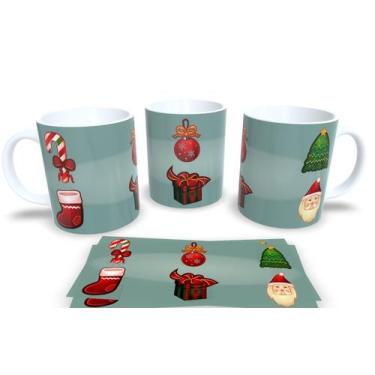 Imagem de Canecas de Porcelana Personalizadas 8 - Estampa Sublimada, Mod.165