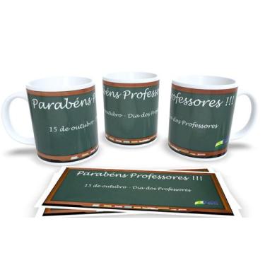 Imagem de Canecas Personalizadas dia dos Professores - Estampa Sublimada, Mod.12