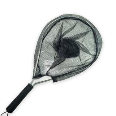 Imagem de Passagua Para Pesca Redondo Rede Aluminio Cabo Grande Captura Peixe Al