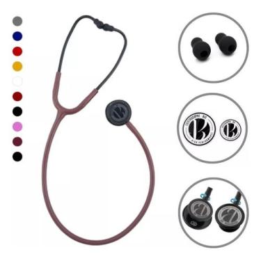 Imagem de Estetoscópio Bic Eternity Duplo Inox Profissinal Com 5 A Garantia, Vin