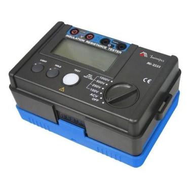 Imagem de Megômetro Digital Profissional 600v Cat Iii Mi 2552 Minipa
