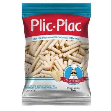 Imagem de Biscoito Plic Plac Grissini 200g - Escolha o Sabor - Plic-Plac, Chocol