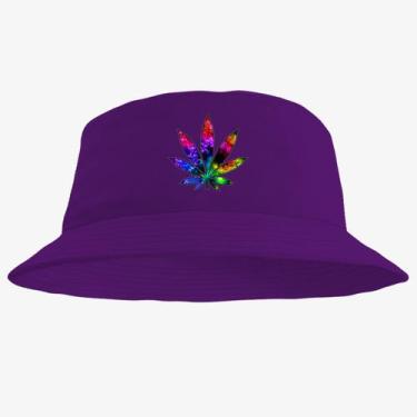 Imagem de Chapéu Bucket Hat Estampado Color - MP Moda Masculina, Único, Roxo