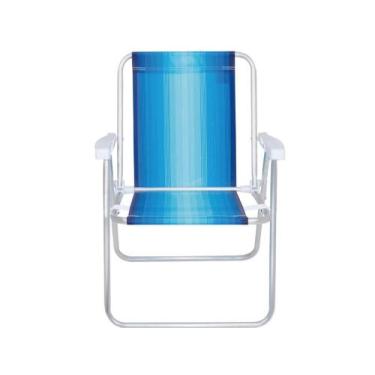 Imagem de Cadeira de Praia Alta Mor Cores Sortidas 2101