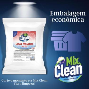 Imagem de Lava Roupas em Pó 5 Kg - Mix Clean 