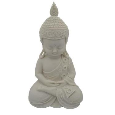 Imagem de Monge meditando marmorite - Many Hands