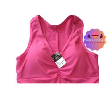 Imagem de Macaquinho Curto Com Bojo Removível Natação - ELYYS FITNESS, Rosa, P