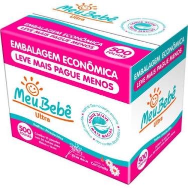 Imagem de Toalhas Umedecidas Meu Bebê ULTRA 500 Folhas - Make