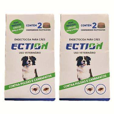 Imagem de Ection Anti Pulgas, Carrapatos e Sarna - 4 Comprimidos Mastigáveis par