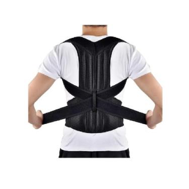 Imagem de Colete CINTA ERGONÔMICA Corrige Sua Coluna E Ombro Para Melhorar A Pos