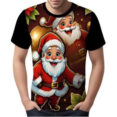 Imagem de Camisa Camiseta Tshirt Natal Festas Papai Noel Trenó Neve 4 - Enjoy Sh