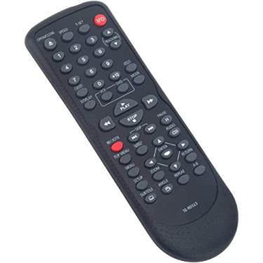 Imagem de SE-R0323 Controle remoto de substituição adequado para Toshiba SE-R0323 DVD VCR Player SD-V296 SD-V296KU SDV296 SDV296KU SD-V296-K-TU SER0323 SD-V296KC SDV296KC