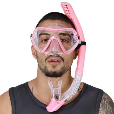 Imagem de Kit de Mergulho Shark II Dive Motion - Rosa