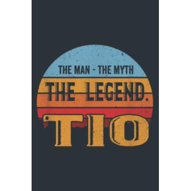 Imagem de Tio The Man The Myth The Legend: Notebook A5 size (6 inch wide x 9 inch high)