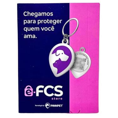 Imagem de Pingente Inteligente QR Code para Pets Identificação Digital com Localização Notificações em Tempo Real, Cadastro Online, Atualização de Dados e Rede de Apoio Comunitária - Pinn Pet – E-FCS Store