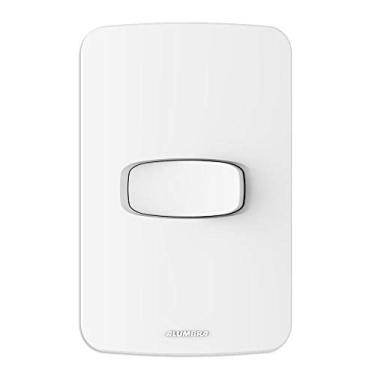 Imagem de Conjunto Interruptor Simples, Alumbra, Gracia 85322, Branco