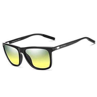 Imagem de Óculos de Sol Masculino Quadrado VEITHDIA com Proteção Uv400 Polarizad