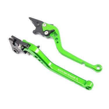 Imagem de Manete Esportivo Longo Stark Dafra Next 250 Next 300 - NoBrand, Verde