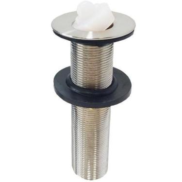 Imagem de Válvula Lavatório Longa 7/8" Inox Tampa Silicone FLVX VL78-LON