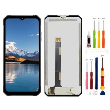 Imagem de SwarKing Substituição compatível com Fossibot F102 (Preto Sem Moldura) Display LCD Touch Screen Digitalizador Montagem com Ferramentas de Reparo