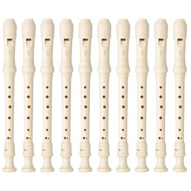 Imagem de Kit 20 Flautas Doce Soprano Germânica Em C YRS-23 Yamaha