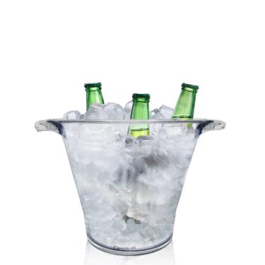 Imagem de Balde Gelo Para Evento Em Acrílico Transparente Krystalon