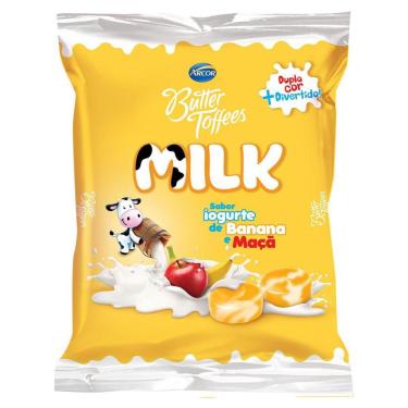 Imagem de Bala Iogurte de Banana e Maçã Butter Toffees Milk 48g - Arcor