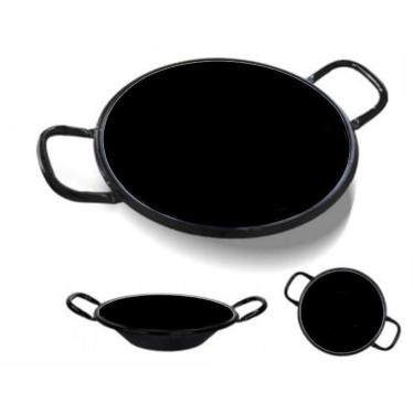 Imagem de Tacho Esmaltado Preto n. 14 Pastel / Fritura