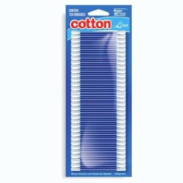 Imagem de Cotonetes Premium 12 Unidades Algodão Ultra Macio Zero Fiapos Higiene com Conforto e Precisão