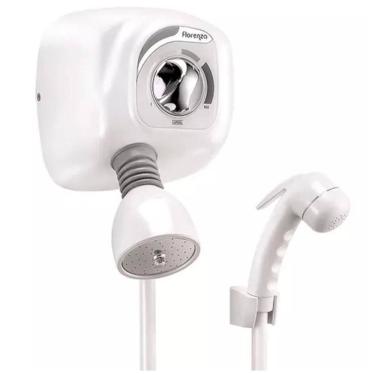 Imagem de Ducha Chuveiro Elétrico Com Desviador Florenza Branco Cardal 220V