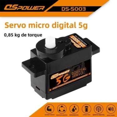 Imagem de Mini Servo Digital 5G para Carro RC Wltoys K969/K989/K999, Mini-Q, Avi