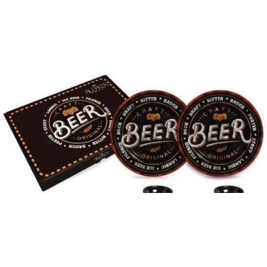 Imagem de Kit Colecionável Alleanza 4 Pçs Mini Molheira Beer - Alleanza Cerâmica