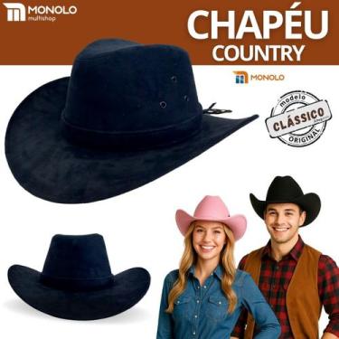 Imagem de Chapéu Country Feminino Masculino Festa Junina Caipira Rodeio Unissex 
