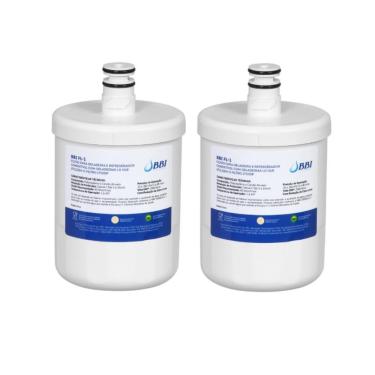 Imagem de Kit 2 Filtro BBI FL-1 para Geladeira Refrigerador LG LT500P