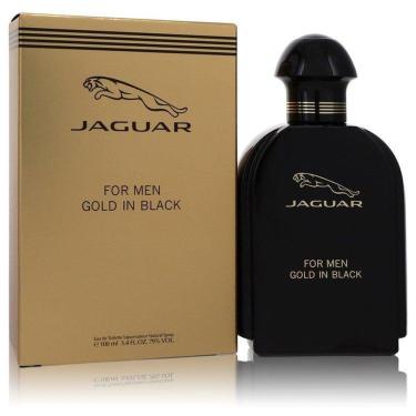 Imagem de Col. Masculina Gold In Black Jaguar 100 Ml Eau De Toilette