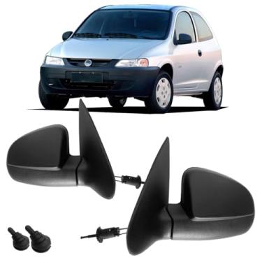Imagem de Par Retrovisor Celta 2001 2002 2003 2004 2005 2006 com Controle