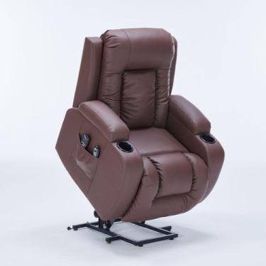 Imagem de Cadeira de Massagem Poltrona do Papai Lift Reclinável Austin Elétrica 