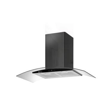 Imagem de Coifa Parede Gallant Milano Vidro Curvo Preta 90cm 220V 220v