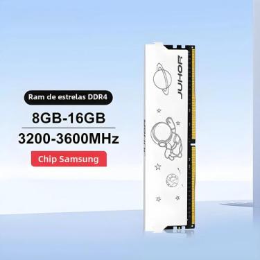 Imagem de Memória RAM DDR4 8GB/16GB 3200MHz/3600MHz - Dual Channel - Samsung/Juh