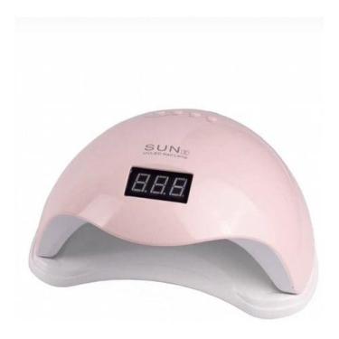 Imagem de Cabine Sun 5 48w Branca Bivolt Uv/led Sensor Timer - oem, ROSA