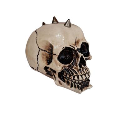 Imagem de Caveira Moicana Bege Media Deco Skull MO-1
