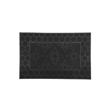 Imagem de Capacho De Borracha Dots Antiderrapante 40x60cm - Uzzo - Dots Flor